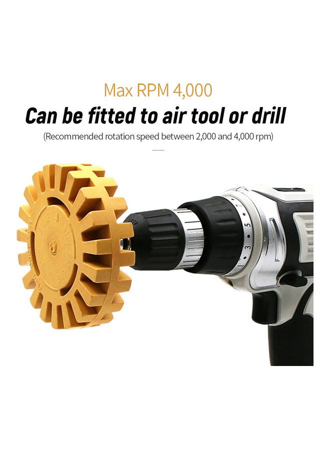 4 inch Pneumatic Rubber Remover multicolour 12x2.5x10cm  - Image 4