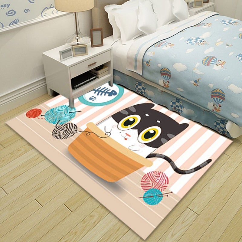 1-Piece Anti-Slip Durable Foldable Carpet Multicolour 50x80cm - Image 1