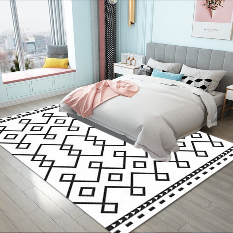 1-Piece Simple Anti-Slip Comfortable Carpet Multicolour 40x60cm - Image 1