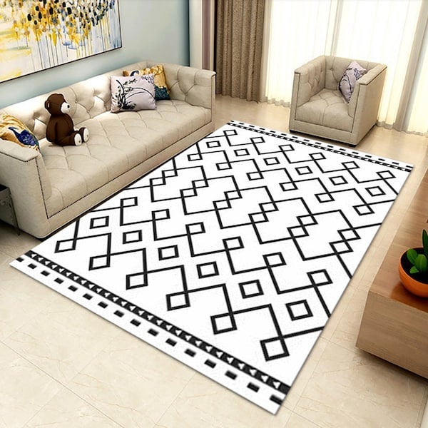 1-Piece Simple Anti-Slip Comfortable Carpet Multicolour 40x60cm - Image 3