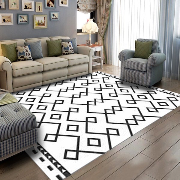 1-Piece Simple Anti-Slip Comfortable Carpet Multicolour 40x60cm - Image 5