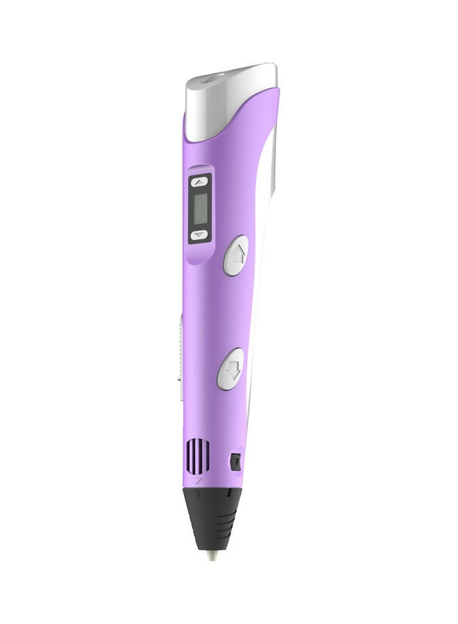 Generic Digital Display Intelligent 3D Printing Pen Purple  - Image 4