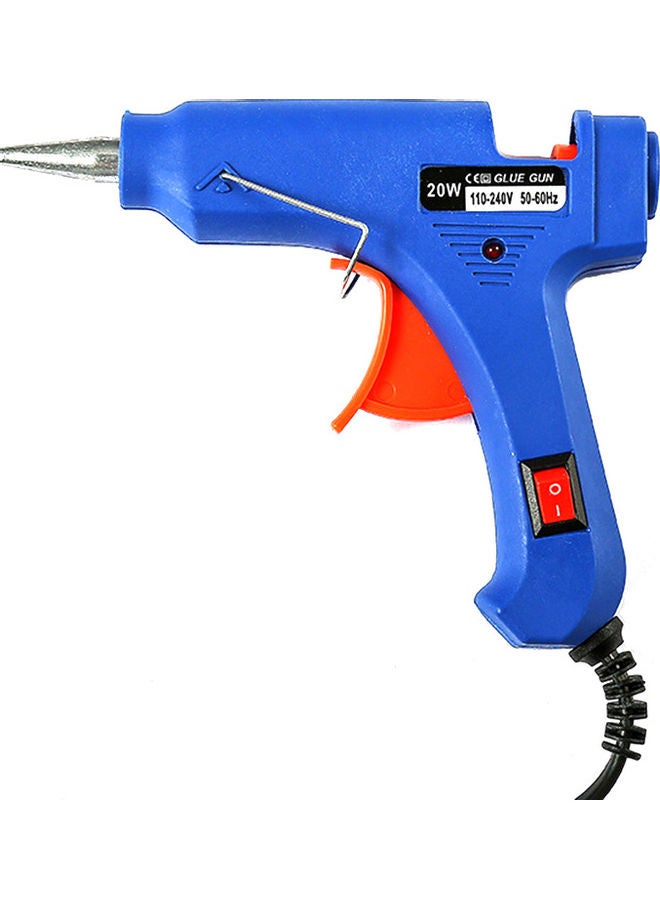 High Temperature Hot Melt Glue Gun Blue/Orange - Image 1