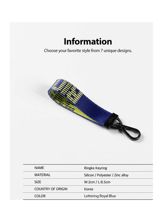 Ringke - Key Ring Strap Compatible With Buds Live Case Multicolor - Image 1