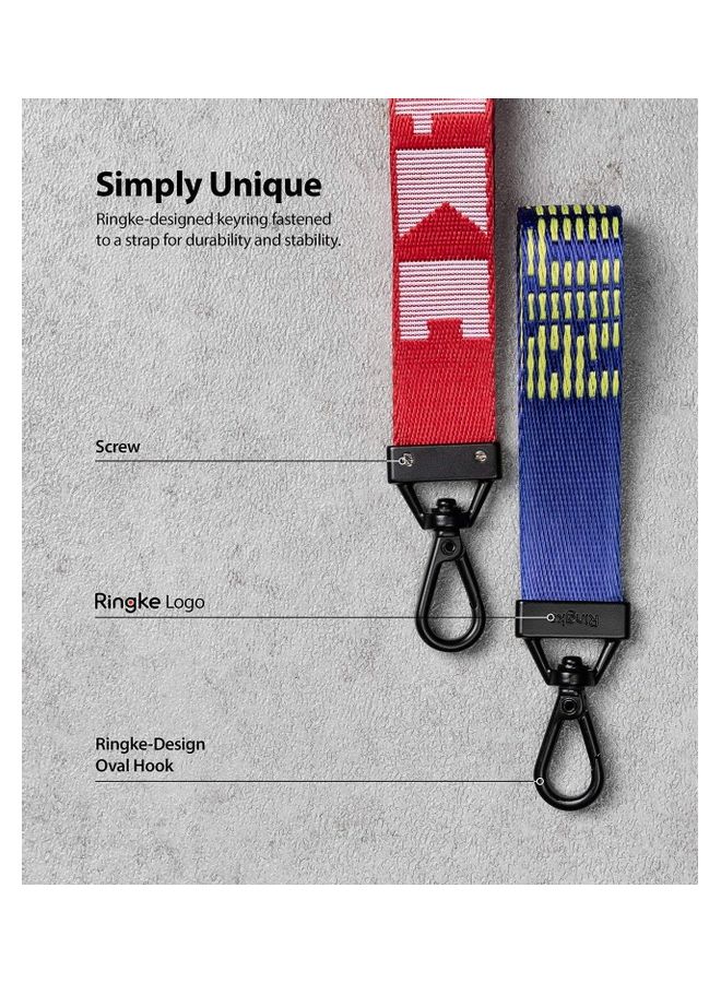 Ringke - Key Ring Strap Compatible With Buds Live Case Multicolor - Image 1