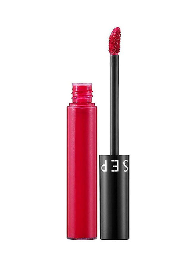 مجموعة سيفورا أحمر الشفاه السائل كريم ليب ستين أحمر أرجواني كيسد 03 - Image 1