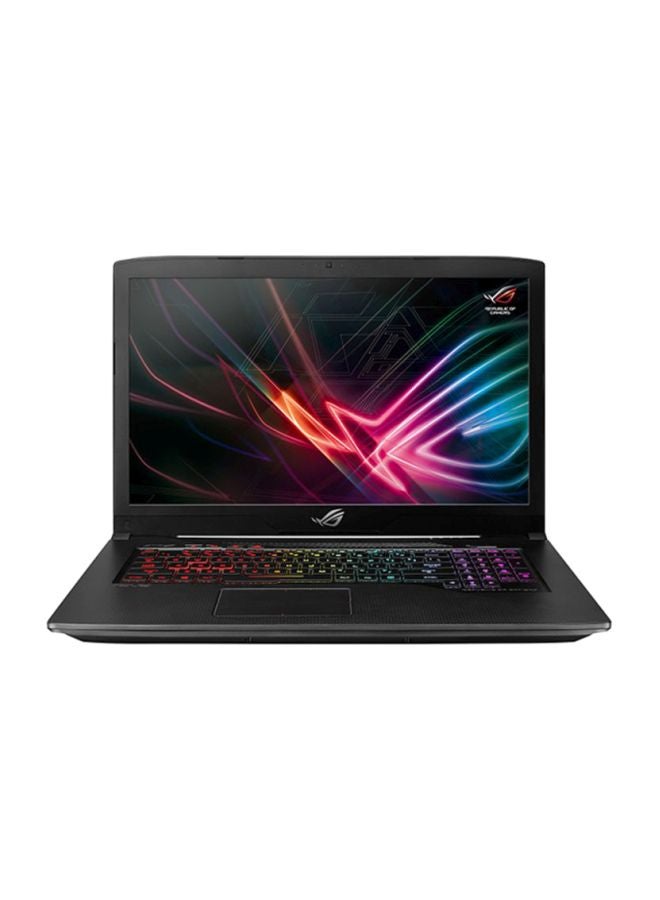 ROG Strix GL703VM Gaming Laptop With 17.3-Inch Display, Core i7 Processor/24GB RAM/1TB HDD+512GB SSD Hybrid Drive/6GB NVIDIA GeForce GTX 1060 Graphics/Arabic Keyboard Black