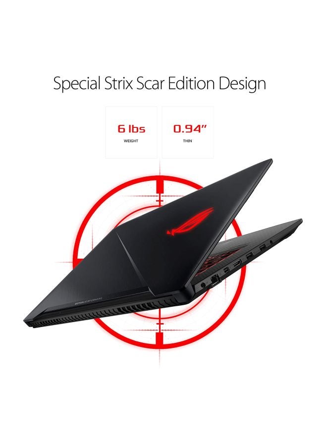 ROG Strix GL703VM Gaming Laptop With 17.3-Inch Display, Core i7 Processor/24GB RAM/1TB HDD+512GB SSD Hybrid Drive/6GB NVIDIA GeForce GTX 1060 Graphics/Arabic Keyboard Black