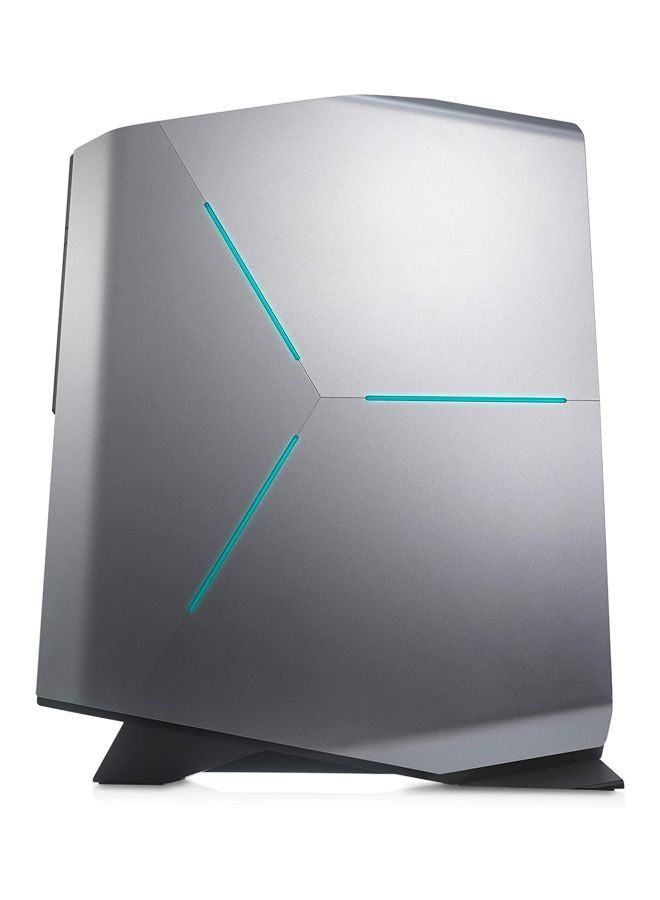 DELL - Alienware Aurora R8 Gaming Desktop With Core i7 Processor/16GB RAM/2TB HDD+256GB SSD Hybrid Drive/8GB NVIDIA GeForce GTX 1080 Graphics Black/Grey - Image 1