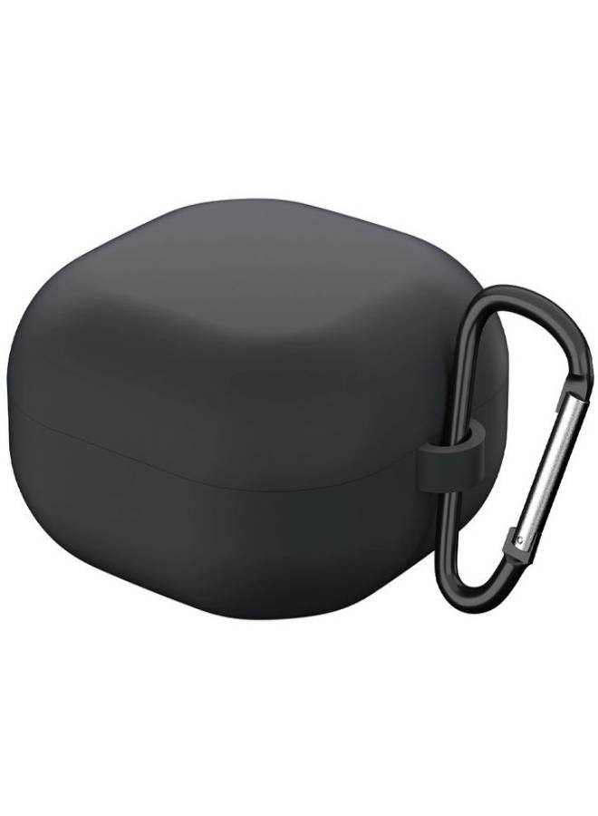 Buds Live 2020 Silicone Case With Holder For Samsung Galaxy black - Image 1