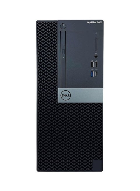 كمبيوتر شخصي تاور أوبتي بليكس 7060 SFF بمعالج كور i7 وذاكرة رام سعة 8 جيجابايت ومحرك أقراص صلبة سعة 500 جيجابايت وبطاقة رسومات إنتل 630 فائقة الوضوح أسود