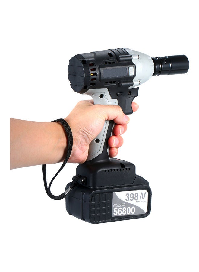 Brushless Wrench Cordless Electric Impact Wrench With 2 Batteries Multicolour 30 x 10 x 30cm  - Image 3
