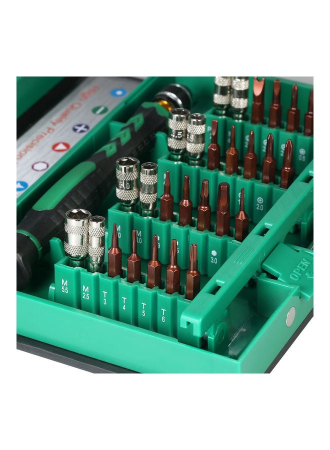 38 In 1 Multi-functional Precision Telecommunication Tool Multicolour 14.9 x 3.6 x 10.5cm  - Image 2