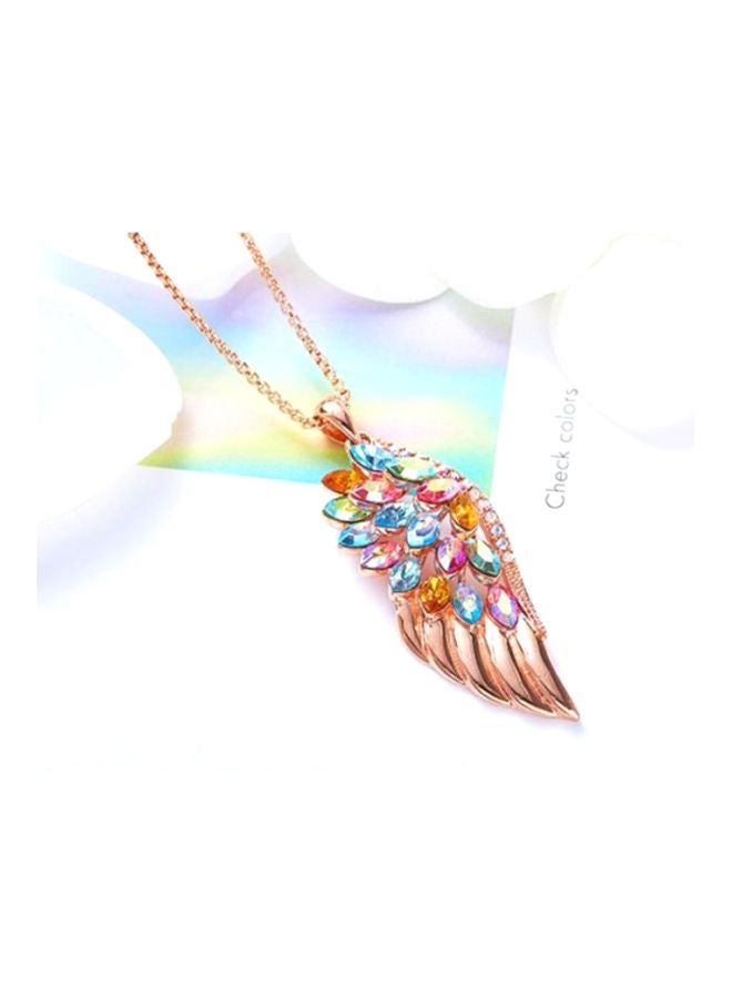 J&J 925 Sterling Silver Wings Pendant Necklace - Image 3