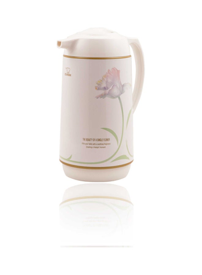 تُرمس ياباني من الستانلس ستيل أوف وايت 1000ملليلتر