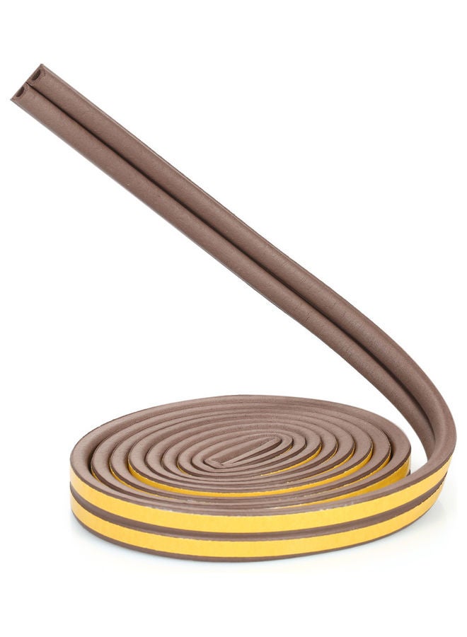 شريط لاصق من الإسفنج ذاتي اللصق من نوع دي للباب والشباك بني 15 x 1.8 x 12سم - Image 2