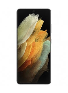 Samsung Galaxy S21 Ultra Dual SIM Phantom Silver 12GB RAM 256GB 5G - Middle East Version  - Image 2