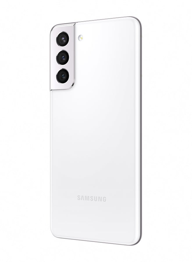Samsung - Galaxy S21 Dual SIM Phantom White 8GB RAM 256GB 5G - Middle East Version - Image 1
