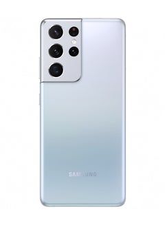 Samsung Galaxy S21 Ultra Dual SIM Phantom Silver 12GB RAM 256GB 5G - Middle East Version  - Image 3