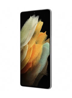 Samsung Galaxy S21 Ultra Dual SIM Phantom Silver 12GB RAM 256GB 5G - Middle East Version  - Image 4