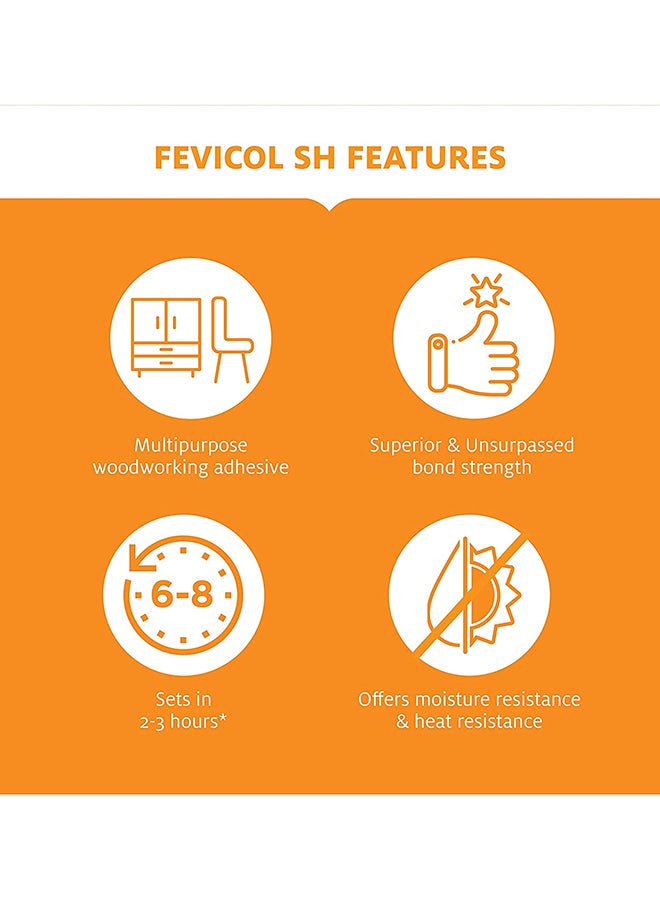 Fevicol Synthetic Resin Adhesive White 1kg - Image 3