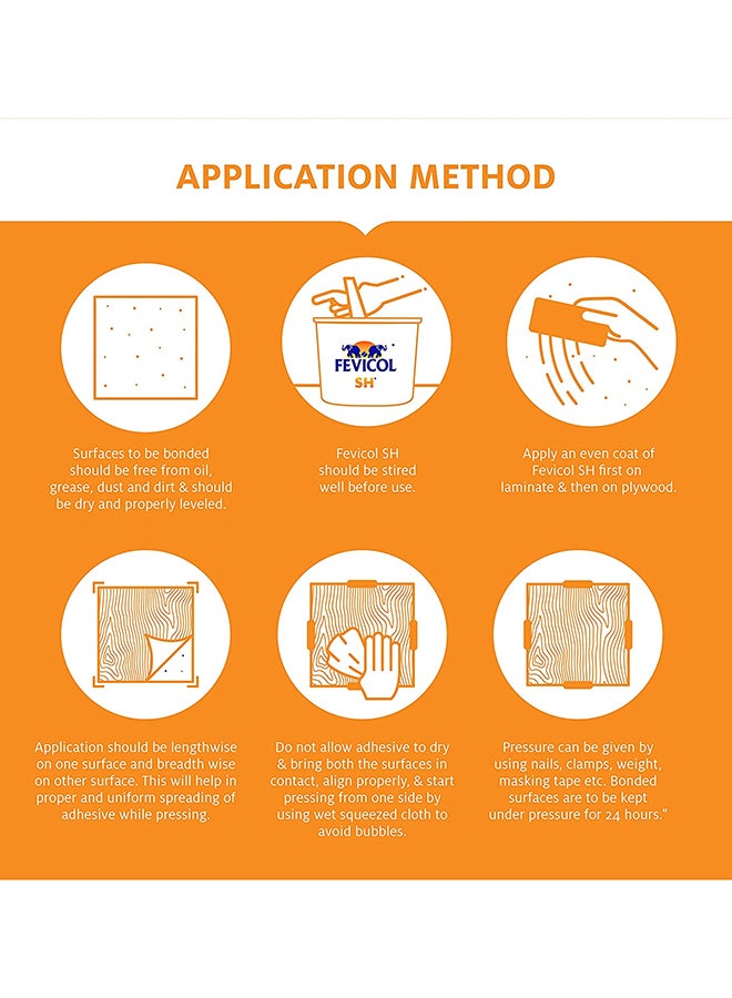 Fevicol Synthetic Resin Adhesive White 1kg - Image 4