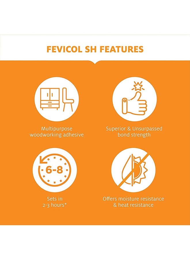 Fevicol Synthetic Resin Adhesive White 500grams - Image 3
