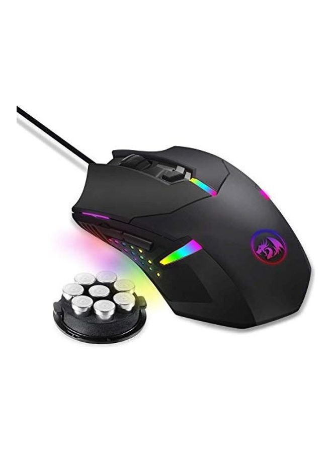 REDRAGON - M601 RGB Gaming Mouse Backlit WiRed Ergonomic - Image 1
