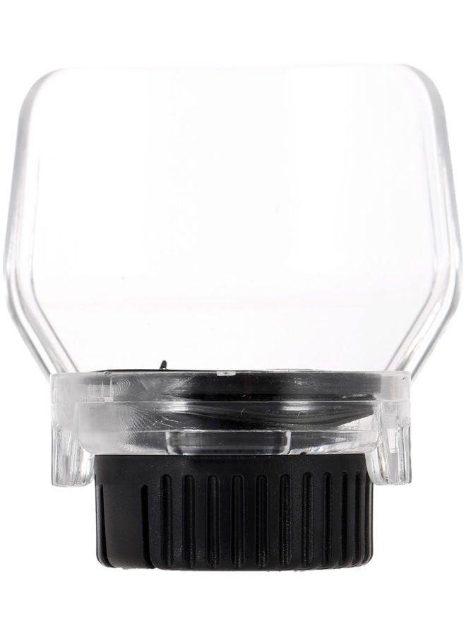 Generic - Protective Cover Transparent Dustproof Cover Shield Clear/Black - Image 1