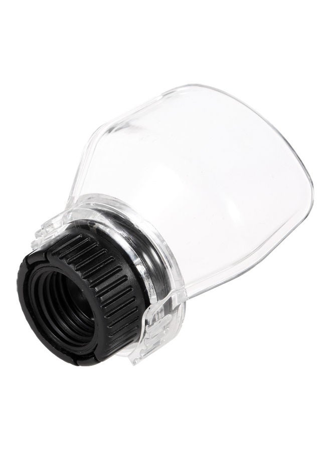 Generic - Protective Cover Transparent Dustproof Cover Shield Clear/Black - Image 1