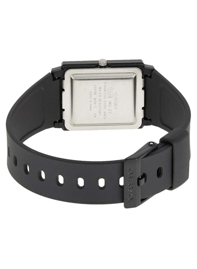 CASIO Men's Enticer Analog Watch MQ-27-7BDF - 37 mm - Black - Image 2