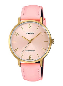 Women's Enticer Analog Watch LTP-VT01GL-4BUDF - 34 mm - Pink