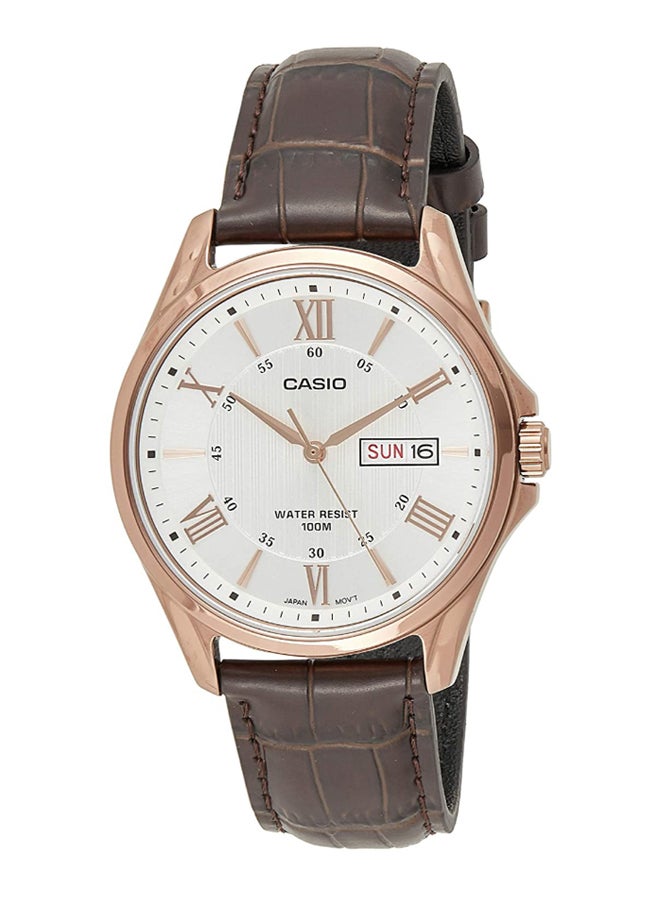 CASIO Men's Enticer Analog Watch MTP-1384L-7AVDF - Image 1