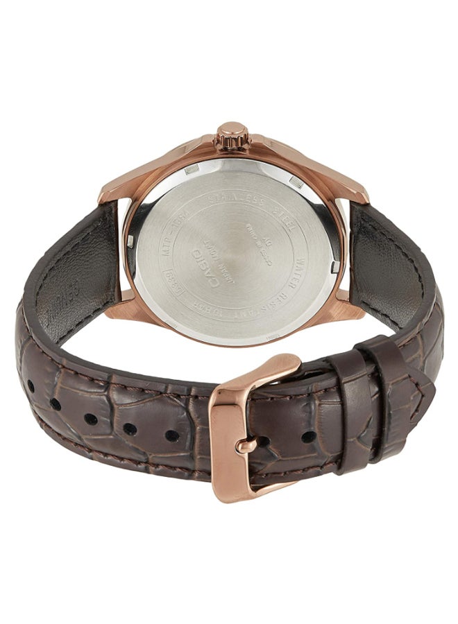 CASIO Men's Enticer Analog Watch MTP-1384L-7AVDF - Image 2