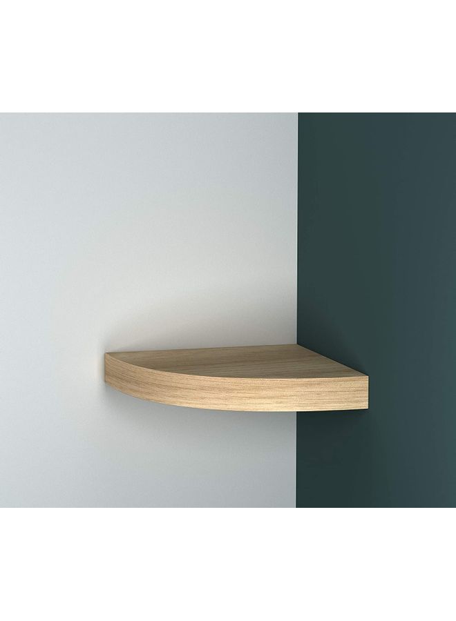 Roman Gifts Corner Wall Shelves Oak 30×30cm  - Image 4
