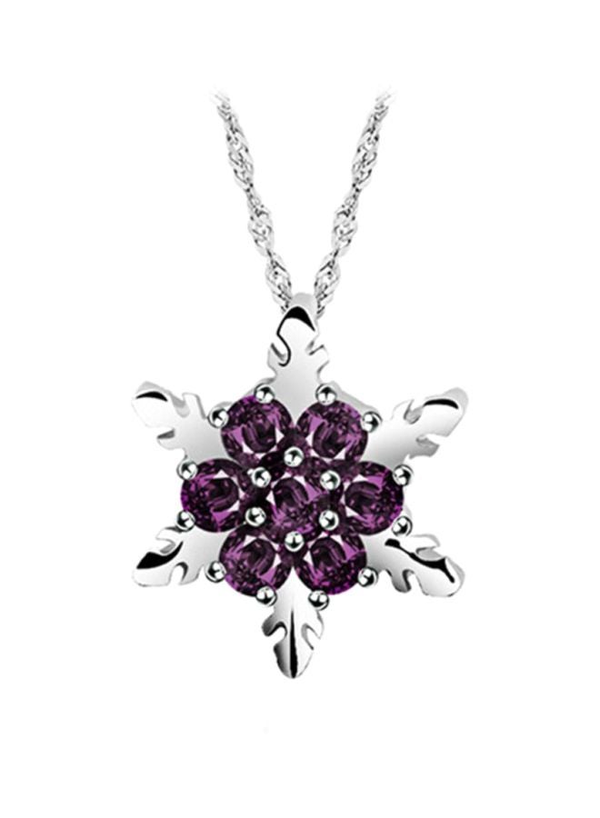 Stone Studded Charm Pendant Necklace