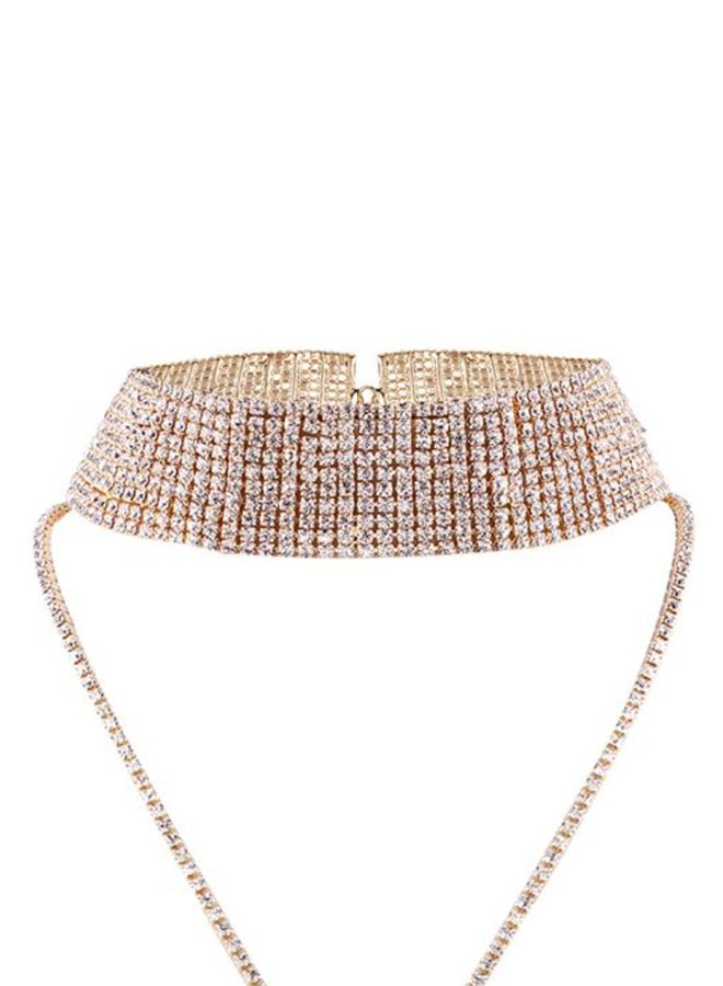 Sharpdo Layered Lariat Choker Necklace  - Image 3