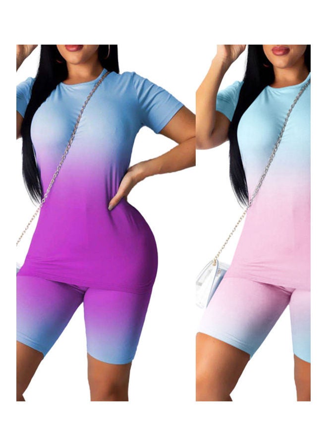 جمبسوت سادة من البوليستر أخضر أصفر# - Image 3