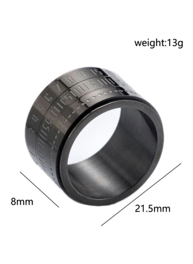 شاربدو خاتم قابل للتدوير من صلب التيتانيوم - Image 4