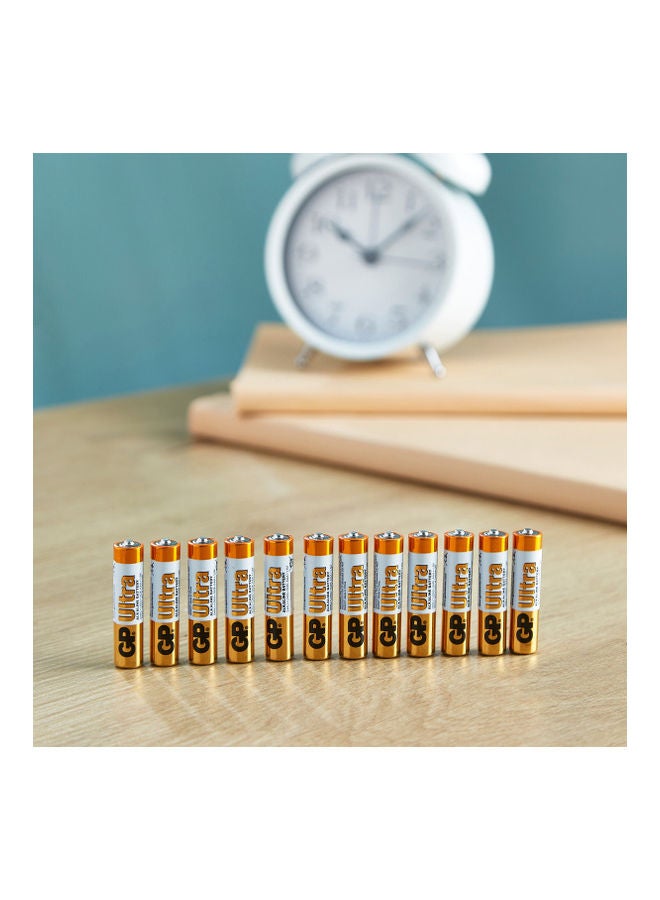 Home Box 12-Piece Ultra Alkaline AAA Batteries Multicolour  - Image 1