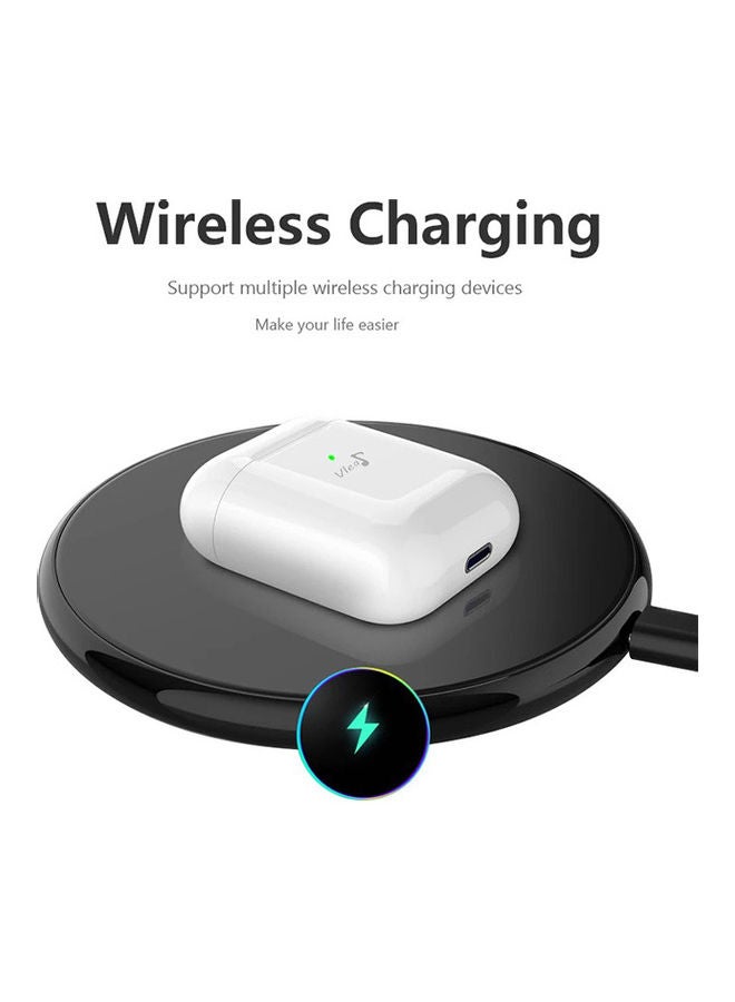 Vleap TWS Wireless Headset With Charging Case White - Image 3