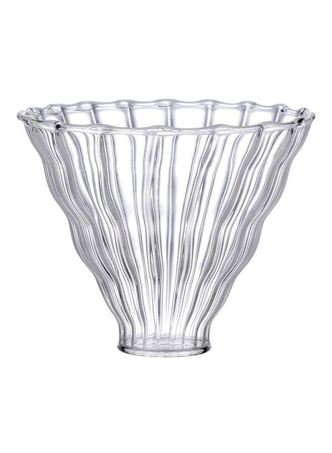 East Lady Coffee Filter With Wooden Holder And Handler Clear 10x10x11.5cm - Image 3