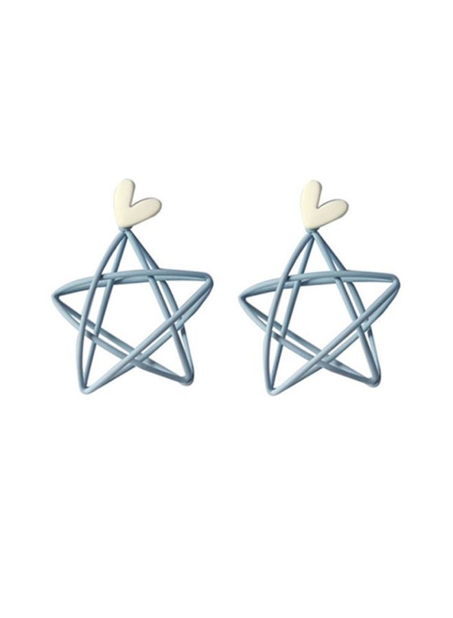J&J - Creative Five-pointed Star Earrings - Image 1