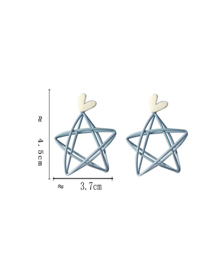 J&J - Creative Five-pointed Star Earrings - Image 1
