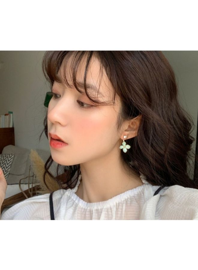 J&J - Petal Designed Dangle Earrings - Image 1