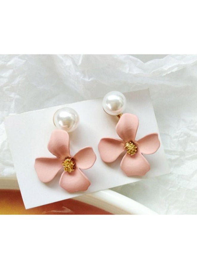 J&J - Pearl Detail Dangle Earrings - Image 1