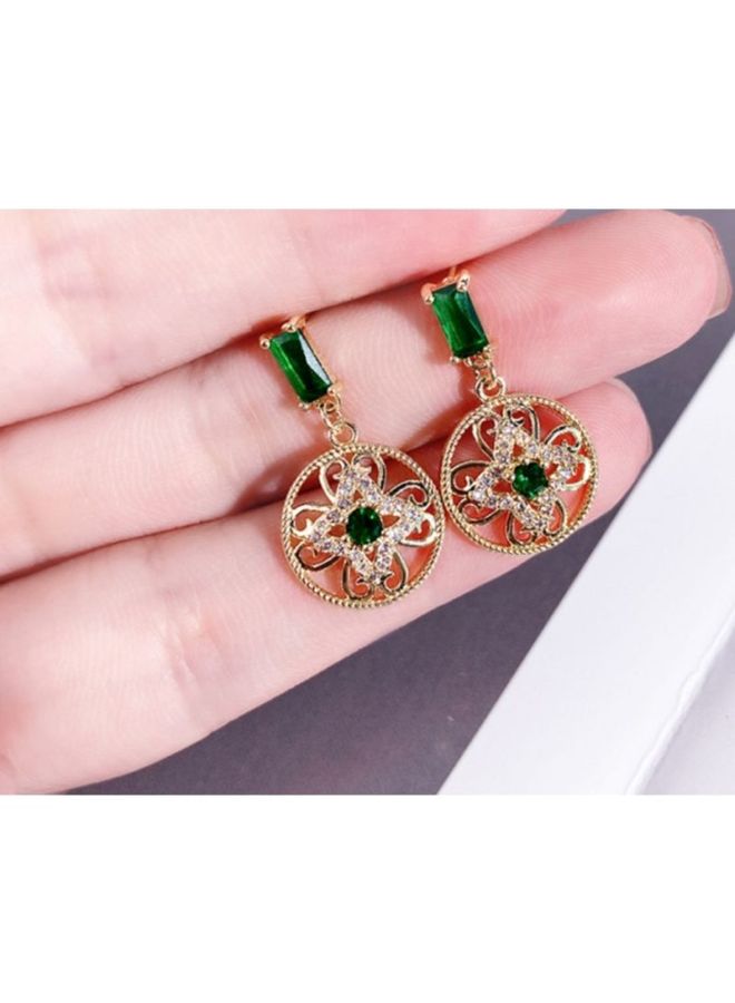 J&J - Hollow Lace Dangle Earrings - Image 1