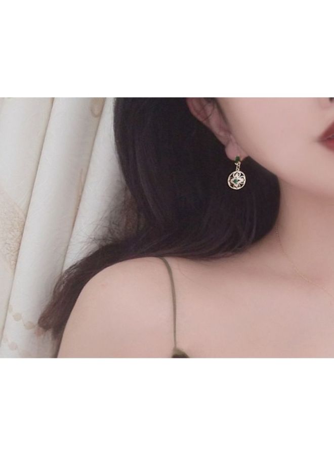 J&J - Hollow Lace Dangle Earrings - Image 1