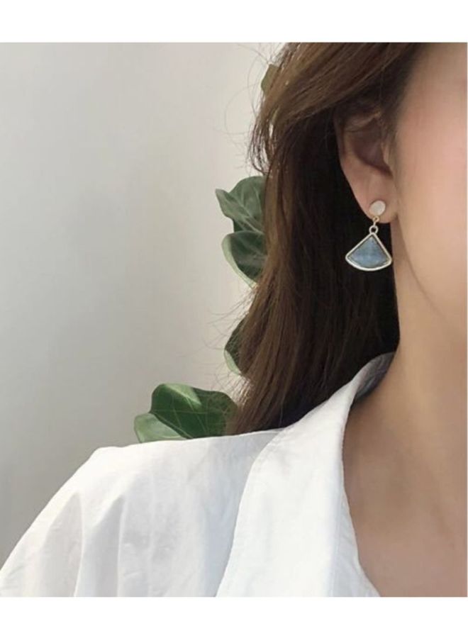 J&J Gemstone Studded Dangle Earrings - Image 4