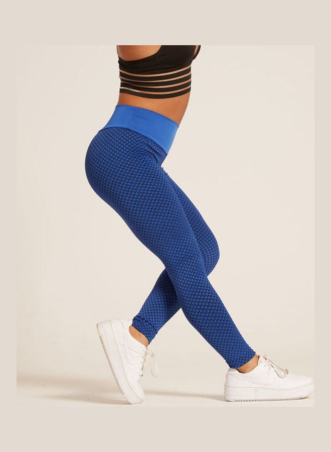 Generic Solid Mid Waist Leggings Dark Gray  - Image 3